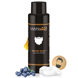 MAN42 Beard Soap, Beard Shampoo, Men's Beard Soap, 100 ml