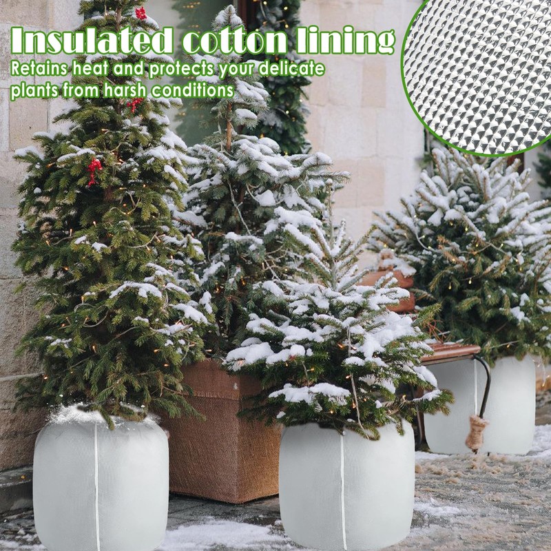 Shyllin Pot Protection Plants Frost Protection Winter 50 x 45