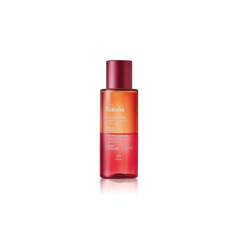 Natura tododia Aceite Bifásico Corporal, Cereza y Avellana, con Omega