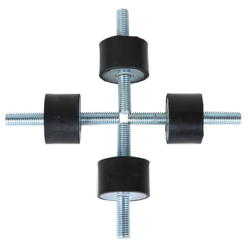 8Pack M8 Rubber Studs Shock Absorber Anti Vibration Isolator Mounts,