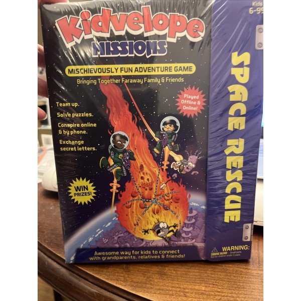 Kidvelope The mission Adventure Game Connects Kids To faraway family/
