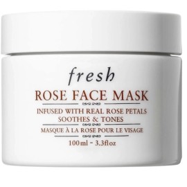 FRESH ~ ROSE FACE MASK WITH REAL ROSE PETALS ~ 3.3 OZ / 100 ML NEW IN BOX