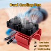 VXL-3s ESC Cooling and Motor Cooling Fan Dual Fan Set,