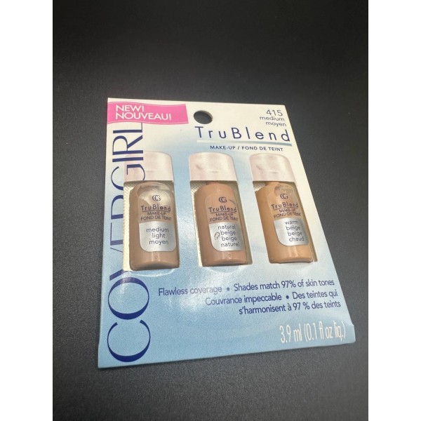 CoverGirl TruBlend Makeup 415 Medium – 0.1 fl oz –
