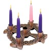 Copper Celtic Advent Wreath