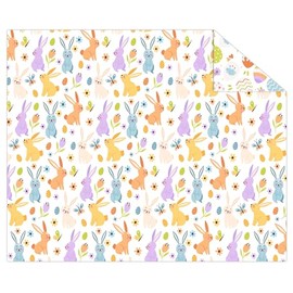 Ursus 12974607F Easter Photo Cardboard, 10 Sheets, DIN A4, 300 g/m², Printed on Both Sides with Various Designs, Made of Fresh Cellulose, for Versatile Crafts