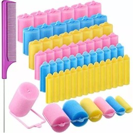 Syhood Rodillos De Espuma Para El Cabello (56 Piezas) Con Peine De