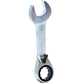 KS Tools 503.4641 GEARplus combination ratcheting spanner, stubby, 18mm