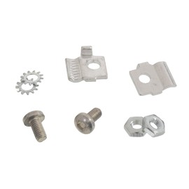 1959-1962 Corvette Hood Release Cable Retainer to Latch w/Screws 8 Pieces