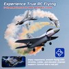DEERCF16 Fighting Falcon RC Plane,3CH Remote Control Airplane Fighter Toys,2.4GHz