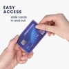 kwmobile 10x Card Protective Case Protector - ID Card Holder