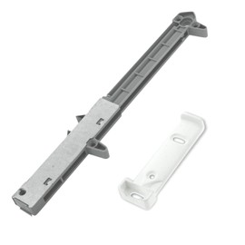 10-Pack Rok Hardware Soft Close for Wood Drawers/Soft Close Drawer Adapter/Add-On/Retrofit (White), SCD104W
