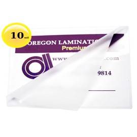 Qty 500 10 Mil Extra Circulation Laminating Pouches 3-15/16 x 6-7/8 Hot Laminator Sleeves
