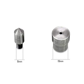 8mm Hollow Hole Punch Tool for Press Machine - Grommet and Eyelet Puncher for Leather Crafts - Sewing Supply Equipment for Arts and Crafts, Paper, Vinyl Material