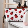 HSYOYO Ladybug Makeup Bag Waterproof Cosmetic Bag Organizer Small Make