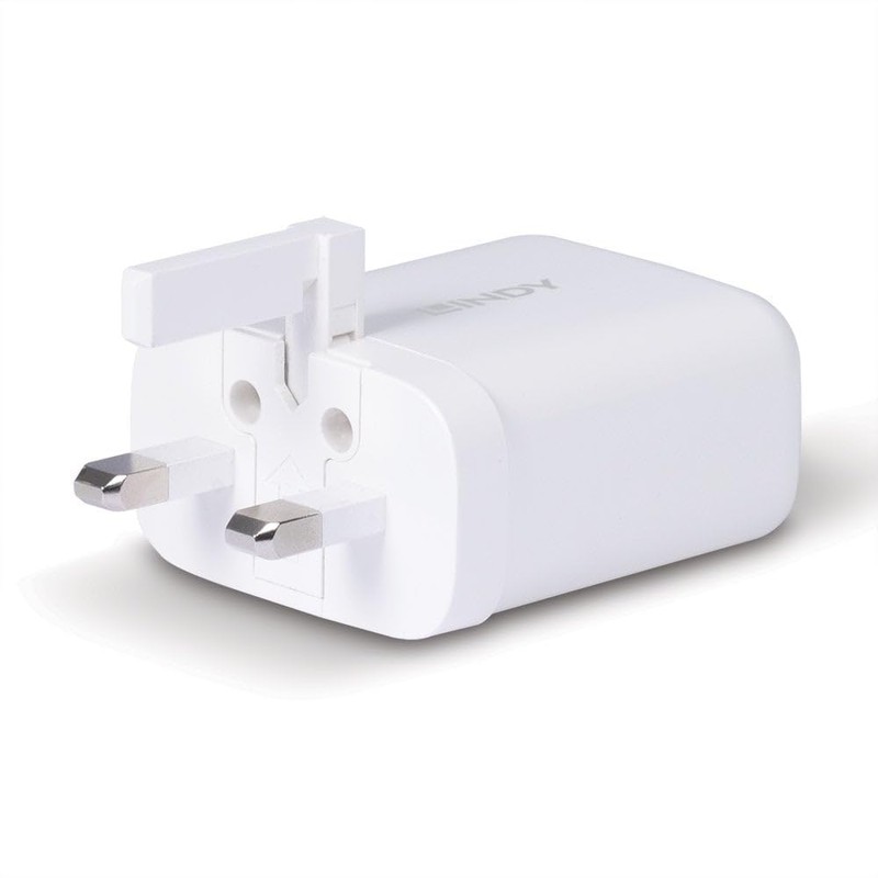 Lindy 73426 USB Type-C GAN Charger, 65W