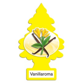 LITTLE TREES Car Air Freshener | Hanging Paper Tree for Home or Car | Vanillaroma | Single Tree per Package