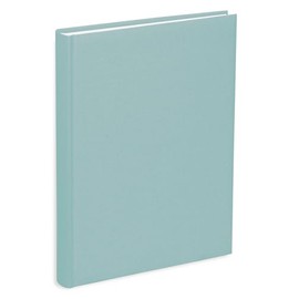 Photo Album with Pockets 21 x 28 cm for 200 Photos 13 x 18 cm Aquamarine Cotton Cover