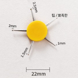 Multi all-in-one dot pen, 1 set, 1 piece / 멀티 올인원 도트펜, 1세트, 1개