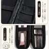 HorizonMega Makeup Brush Case, Portable Makeup Pouch, Large Capacity, Makeup