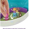 Polly Pocket Rainbow Dream Wearable Purse Compact with 8 Fun