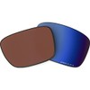 Oakley Turbine Rectangular Replacement Sunglass Lenses, Prizm Deep Water Polarized,