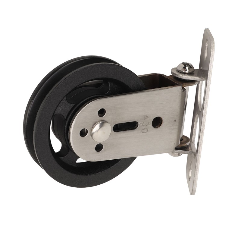 Pulley Wheel Bidirectional Rust Proof Silent Rotation Traction Wheel for