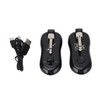 Black Guitar Wireless Transmitter Receiver Kit with Reverberation Type C