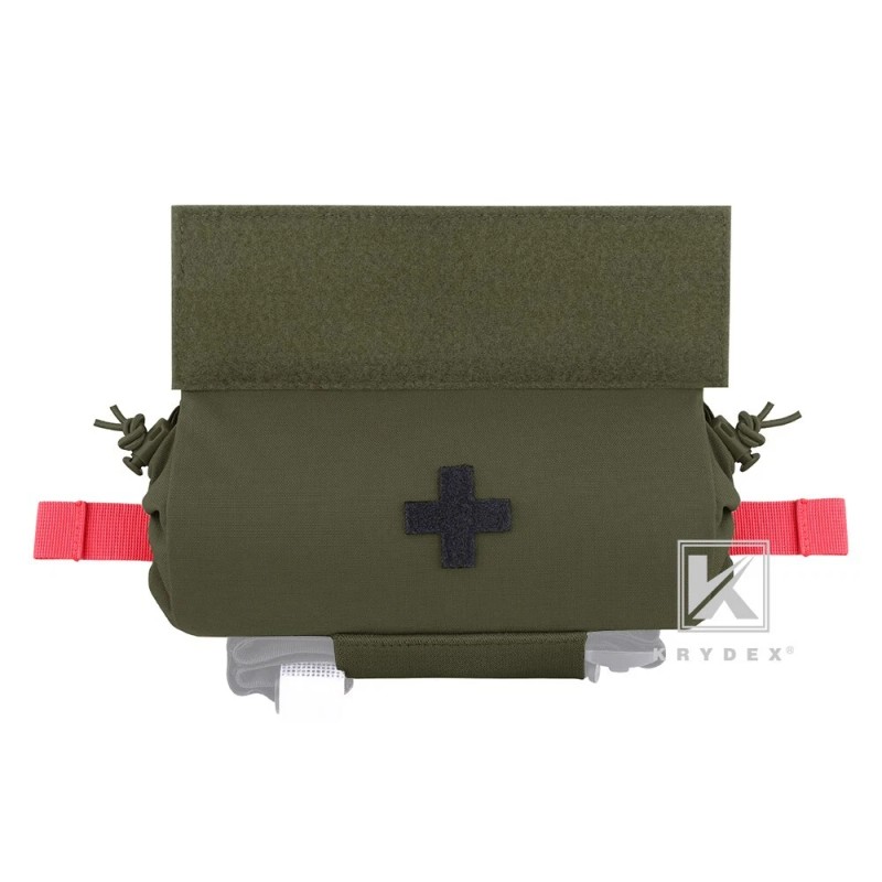 KRYDEX Tactical Roll Up IFAK Drop Pouch Medical EMT First
