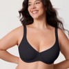 DELIMIRA Women's Confishape Balconette Bra Supportive Full Coverage Plus Size
