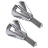 2pcs Deburring Chamfering Device Triangular Handle Deburring External Drill for