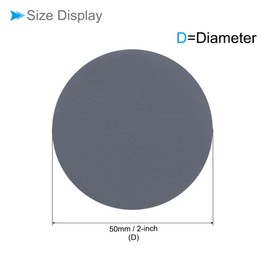 CoCud Hook and Loop Sanding Discs, 2 Inch 50mm Sandpapers 2500 Grit Silicon Carbide Finishing Discs - (Applications: for Wood Metal Drywall), 30 Pieces