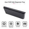 JONKOKO Car Shifter Storage Box, Gear Shift Console Side Tray