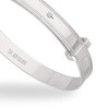 Sterling Silver Diamond Expander Bangle Childs 2.213cm Internal Diameter