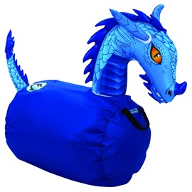 WADDLE Hip Hoppers Bouncy Hopper Inflatable Hopping Animal Bouncer, Supports Up to 250 Pounds, Ages 5 and Up (Brown Bull)