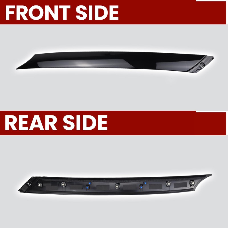 Windshield Pillar Trim Molding Left Right Side Compatible with Hyundai