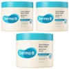 Dermavi Ultra Moisture Body Cream Mild Vanilla Powder Fragrance, 430ml, 3 Pieces / 더마비 울트라 모이스처 바디크림 순한 바닐라 파우더향, 430ml, 3개