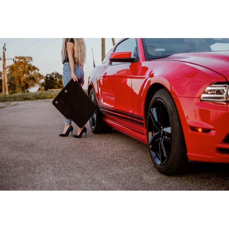 Wielganizator Driver's Velour Doormat Suitable for Skoda Scala (2019-) Hatchback
