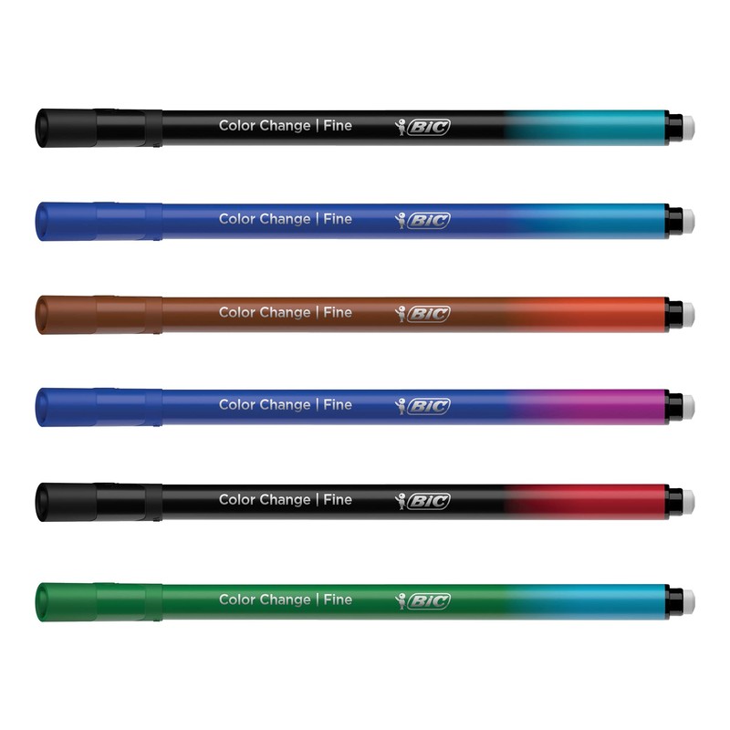 BIC Intensity Colour Change Felt Pen x6