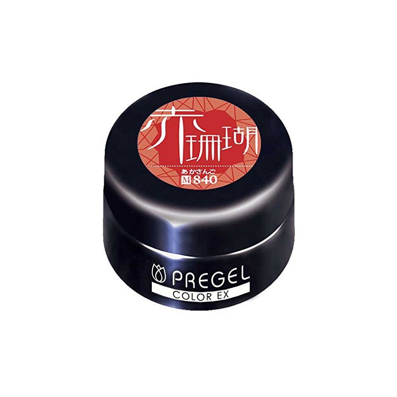 PRE GEL COLOR EX RED CORAL 840