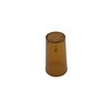 G.E.T. Enterprises 6612-1-A-EC, Amber 12 oz. Plastic Tumblers (Pack of