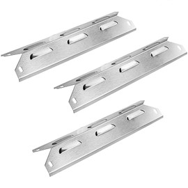 Grill Replacement Parts for Kenmore 146.23678310, 146.23679310, 640-05057371-6, 640-05057373-6 Gas Grills, Stainless Steel Grill Heat Plate, Heat Shield Tent, Burner Cover, Flame Tamer, 3 Pack