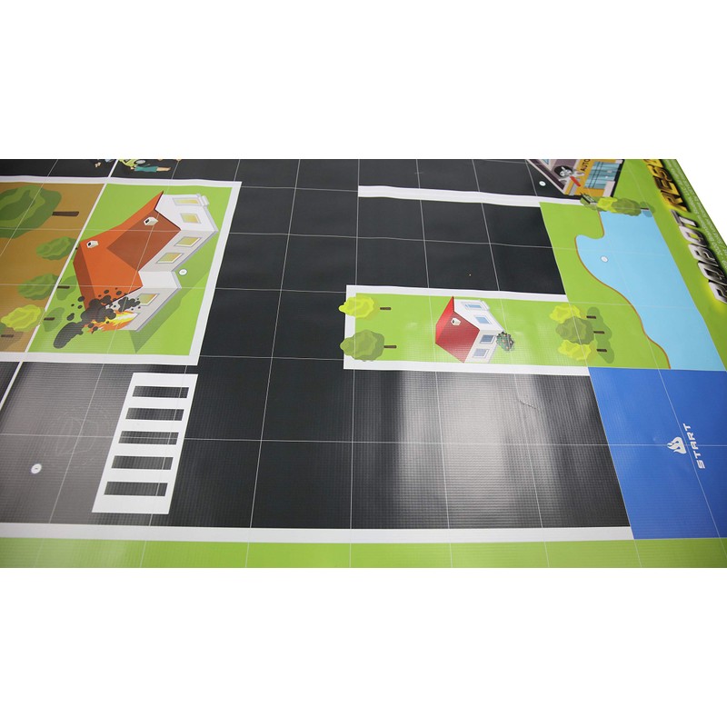 BrainStorm STEM Education Robotics Activity Mat: Robot Rescue (Includes Game