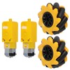 Mecanum Wheel for TT Geared Motor Smart Robot Car Parts
