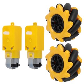 Mecanum Wheel for TT Geared Motor Smart Robot Car Parts Accessories DIY Toy Components 48mm