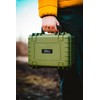 B&W International 500 PP.23 Protective Case Bronze Green with Cube
