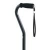 Carex Offset Designer Walking Cane, Height Adjustable Cane with Wrist