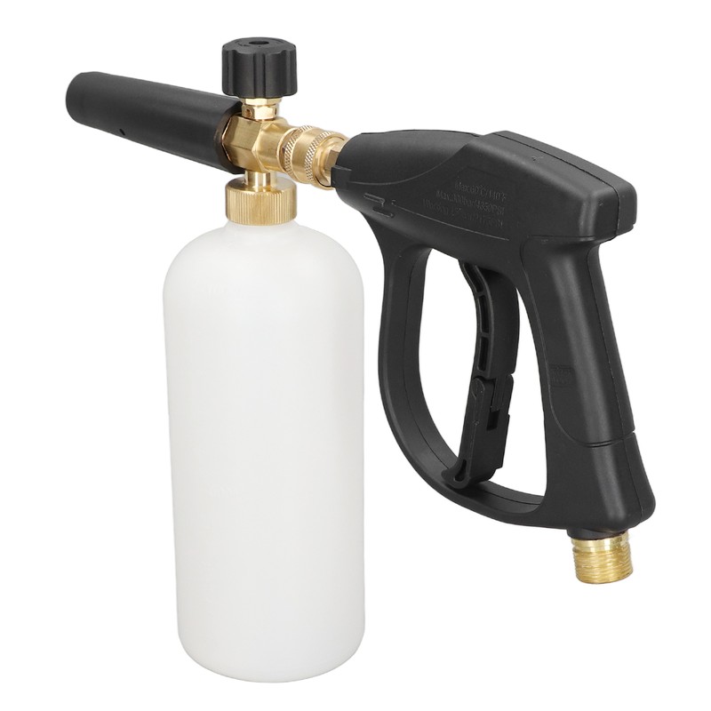 Foam Gun Adjustable Nozzle Brass Anti Leakage 33oz 1/4in Pressure