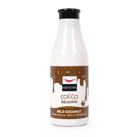 Aquolina Delicate Coconut Shower Gel Creamy, Lightweight Bubble Bath that is quickly absorbed - 500ml