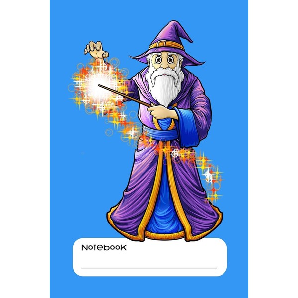 Notebook: Wizard Notebook / Journal 6x9 With 120 Blank Ruled